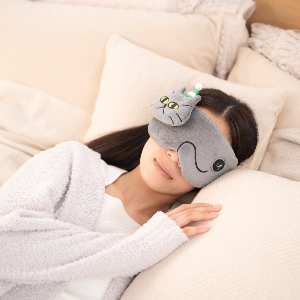 送料無料】 nerugoo 充電式ホットアイマスク NEKO