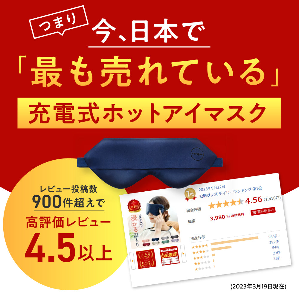 【送料無料】 nerugoo 充電式ホットアイマスク